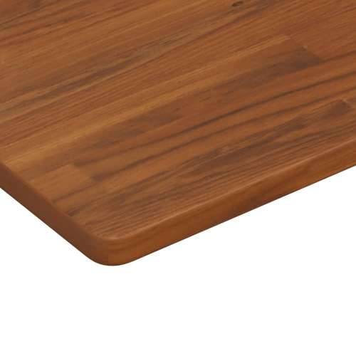 Zidna polica za Lavabo - Umivaonik od čelika i masivne hrastovine - tamno smeđe i bijele boje 60 x 40 x 2.5 cm 1 Pravokutno Cijena