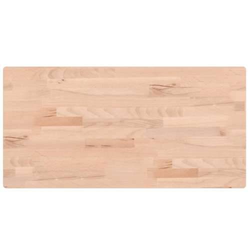 Zidna polica za Lavabo - Umivaonik od čelika i masivne bukovine - Smeđa i crna 80 x 40 x 2.5 cm 1 Trapez Cijena