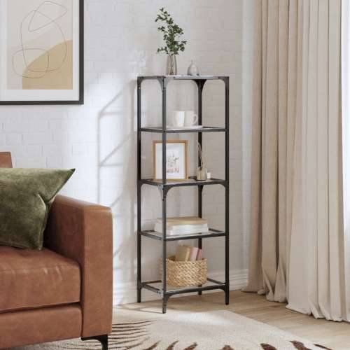 Stalak za pohranu s prozirnom površinom 40x30x123 cm čelični - *Transparent*an 40 x 30 x 123 cm 1 Cijena