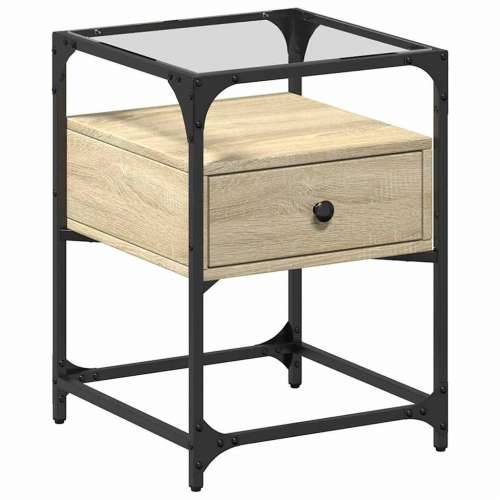 Noćni ormarići 2 kom boja hrasta 40x40x55 cm konstruirano drvo - sonoma hrast 2 Cijena