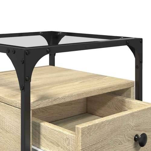 Noćni ormarići 2 kom boja hrasta 40x40x55 cm konstruirano drvo - sonoma hrast 2 Cijena