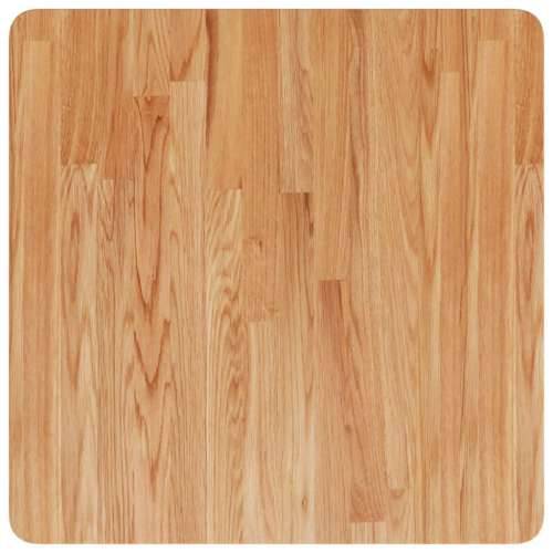 Zidna polica za Lavabo - Umivaonik od čelika i masivne hrastovine - svijetlo smeđa i crna 60 x 60 x 2.5 cm 1 Trapez Cijena