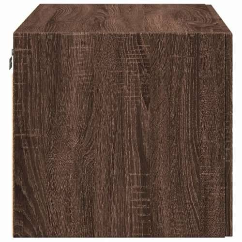 Zidni ormarić smeđa boja hrasta 80x42,5x40 cm konstruirano drvo - Smeđi hrast 1 Cijena