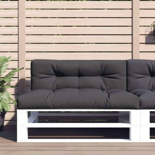 Jastuci za palete 2 kom antracit od tkanine - Antracit 120 x 80 x 12 cm 1 Cijena