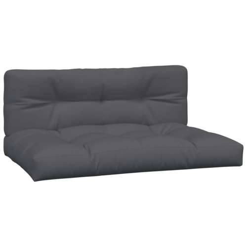 Jastuci za palete 2 kom antracit od tkanine - Antracit 120 x 80 x 12 cm 1 Cijena