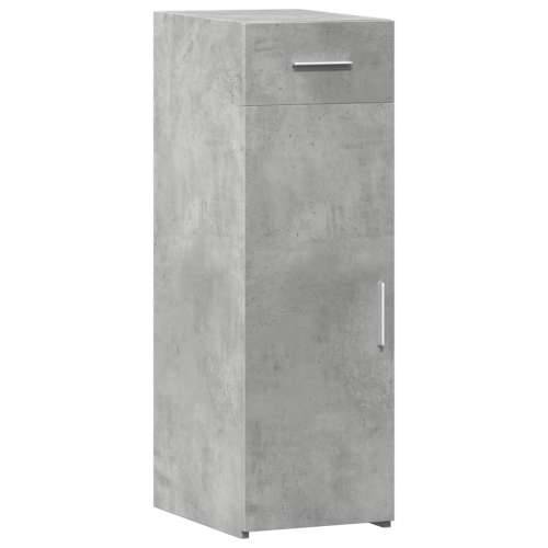 Komoda siva boja betona 30x42,5x93 cm od konstruiranog drva - Beton siva 1 Cijena