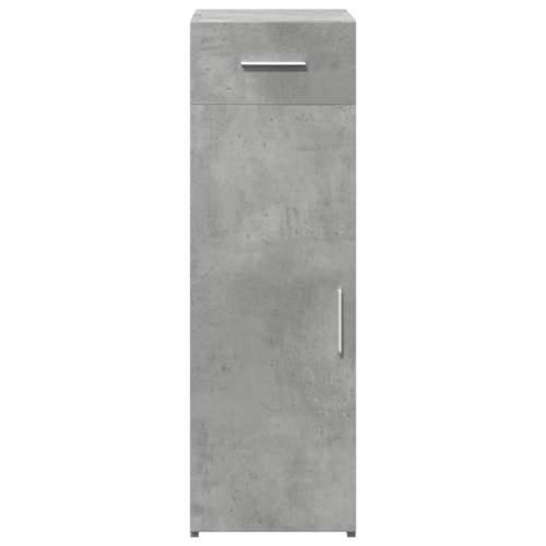 Komoda siva boja betona 30x42,5x93 cm od konstruiranog drva - Beton siva 1 Cijena