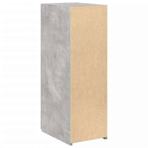 Komoda siva boja betona 30x42,5x93 cm od konstruiranog drva - Beton siva 1 Cijena