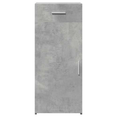 Komoda siva boja betona 40 x 42,5 x 93 cm od konstruiranog drva - Beton siva 1 Cijena
