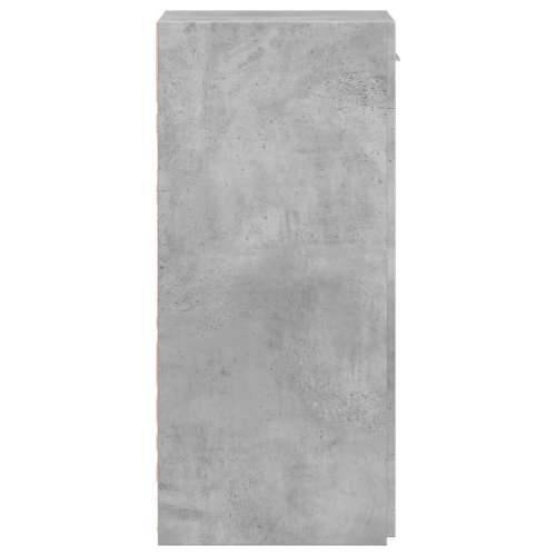 Komoda siva boja betona 40 x 42,5 x 93 cm od konstruiranog drva - Beton siva 1 Cijena