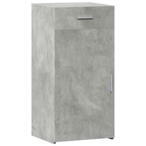 Komoda siva boja betona 45 x 42,5 x 93 cm od konstruiranog drva Beton siva 1 Cijena