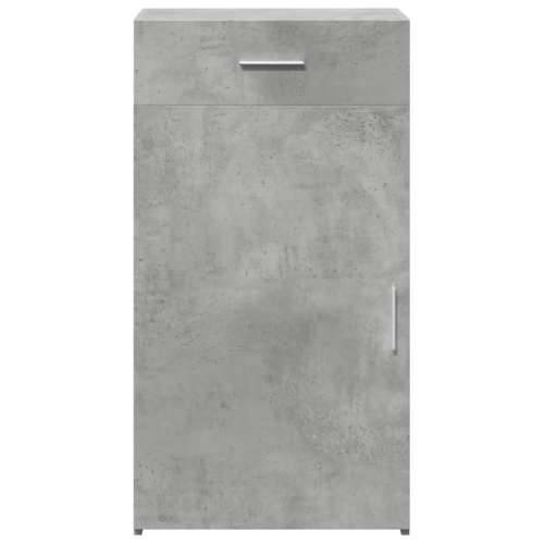 Komoda siva boja betona 50 x 42,5 x 93 cm od konstruiranog drva - Beton siva 1 Cijena