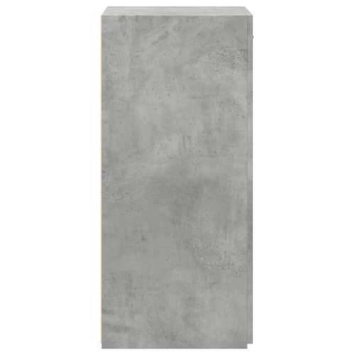 Komoda siva boja betona 50 x 42,5 x 93 cm od konstruiranog drva - Beton siva 1 Cijena