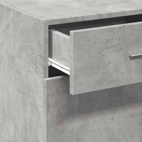 Komoda siva boja betona 50 x 42,5 x 93 cm od konstruiranog drva - Beton siva 1 Cijena