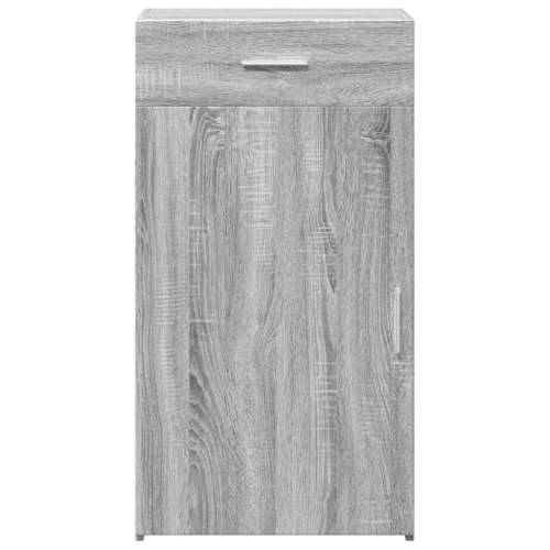 Komoda boja sivog hrasta sonome 50x42,5x93 cm konstruirano drvo - Sivi hrast sonoma 1 Cijena
