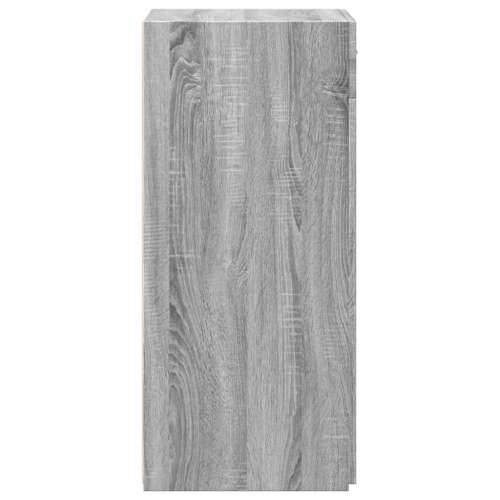 Komoda boja sivog hrasta sonome 50x42,5x93 cm konstruirano drvo - Sivi hrast sonoma 1 Cijena