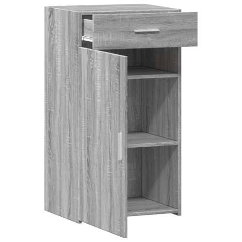 Komoda boja sivog hrasta sonome 50x42,5x93 cm konstruirano drvo - Sivi hrast sonoma 1 Cijena