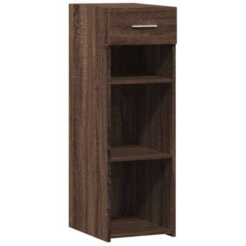 Komoda smeđa boja hrasta 40 x 42,5 x 93 cm konstruirano drvo Smeđi hrast 1 Cijena