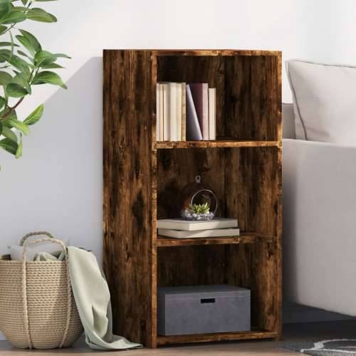 Komoda boja dimljenog hrasta 45 x 41 x 93 cm konstruirano drvo - Dimljeni hrast 1 Cijena