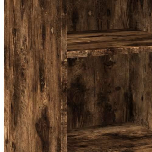 Komoda boja dimljenog hrasta 45 x 41 x 93 cm konstruirano drvo - Dimljeni hrast 1 Cijena