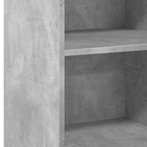 Komoda siva boja betona 50x41x93 cm od konstruiranog drva - Beton siva 1 Cijena