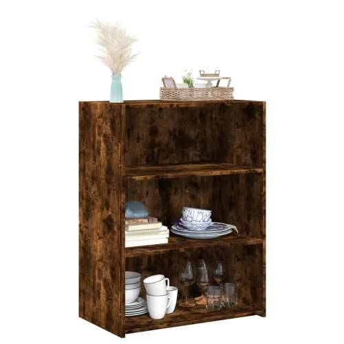 Komoda boja dimljenog hrasta 70x41x93 cm konstruirano drvo - Dimljeni hrast 1 Cijena