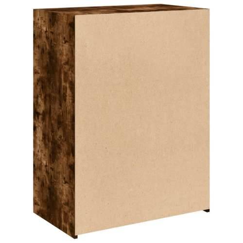 Komoda boja dimljenog hrasta 70x41x93 cm konstruirano drvo - Dimljeni hrast 1 Cijena