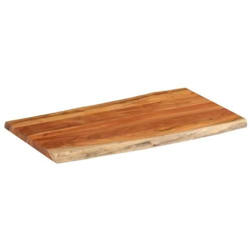 Stolna ploča 100x60x2,5 cm pravokutna bagremovo drvo živi rub - Bagremovo drvo (prirodno) 100 x 60 cm 1 25 mm Cijena