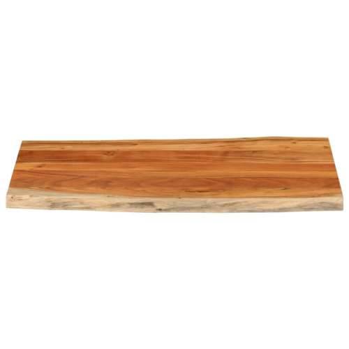 Stolna ploča 100x60x2,5 cm pravokutna bagremovo drvo živi rub - Bagremovo drvo (prirodno) 100 x 60 cm 1 25 mm Cijena