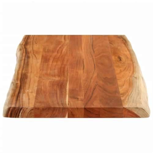 Stolna ploča 100x60x2,5 cm pravokutna bagremovo drvo živi rub - Bagremovo drvo (prirodno) 100 x 60 cm 1 25 mm Cijena