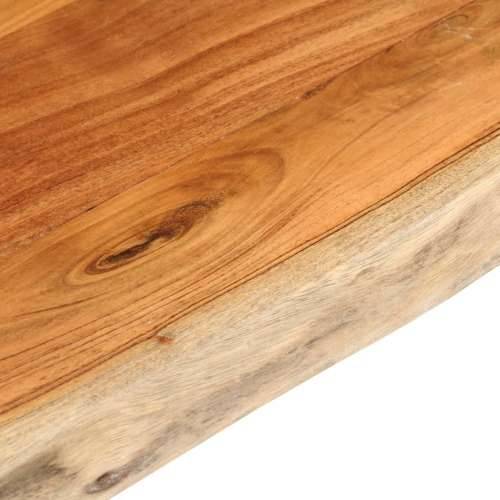 Stolna ploča 100x60x2,5 cm pravokutna bagremovo drvo živi rub - Bagremovo drvo (prirodno) 100 x 60 cm 1 25 mm Cijena