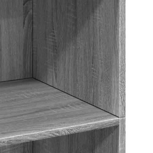 Visoka komoda boje hrasta 70 x 41 x 124 cm konstruirano drvo - Sivi hrast sonoma 1 Cijena