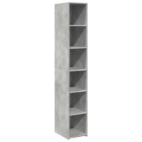 Visoka komoda boje betona 30x41x185 cm od konstruiranog drva - Beton siva 1 Cijena