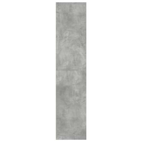 Visoka komoda boje betona 30x41x185 cm od konstruiranog drva - Beton siva 1 Cijena