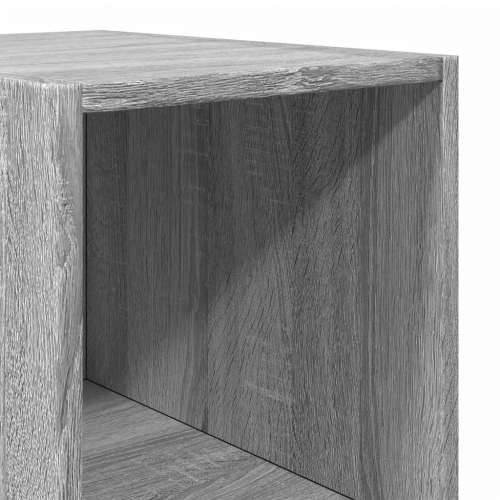 Visoka komoda boje hrasta 30x41x185 cm od konstruiranog drva - Sivi hrast sonoma 1 Cijena