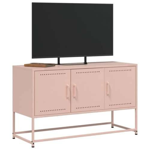 TV ormarić ružičasti 100,5x39x60,5 cm čelični - Ružičasta 1 Cijena