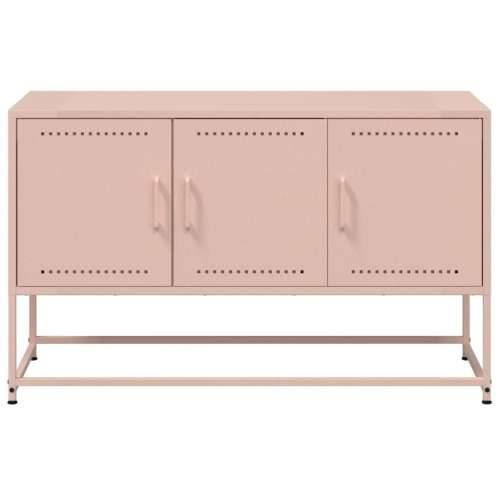 TV ormarić ružičasti 100,5x39x60,5 cm čelični - Ružičasta 1 Cijena