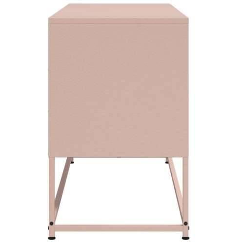 TV ormarić ružičasti 100,5x39x60,5 cm čelični - Ružičasta 1 Cijena