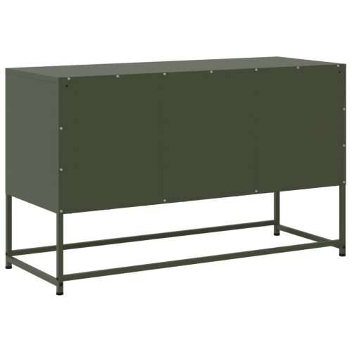 TV ormarić maslinastozeleni 100,5x39x60,5 cm čelični - Zelena 1 Cijena