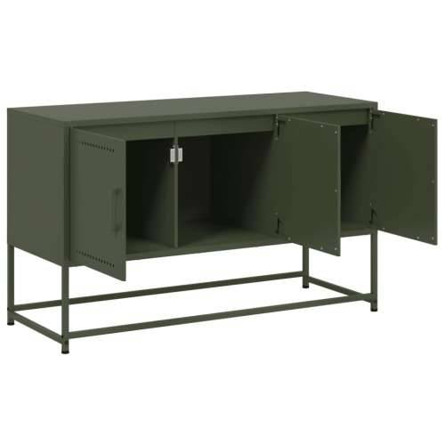 TV ormarić maslinastozeleni 100,5x39x60,5 cm čelični - Zelena 1 Cijena