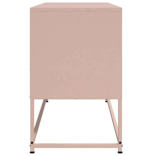 TV ormarić ružičasti 100,5x39x60,5 cm čelični - Ružičasta 1 Cijena