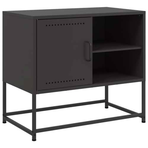 TV ormarić crni 68x39x60,5 cm čelični - Crna 1 Cijena