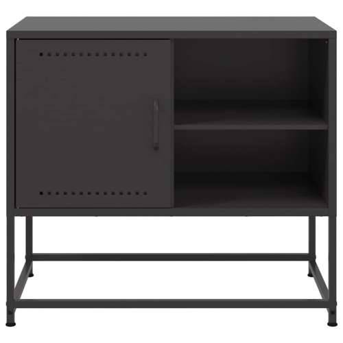 TV ormarić crni 68x39x60,5 cm čelični - Crna 1 Cijena
