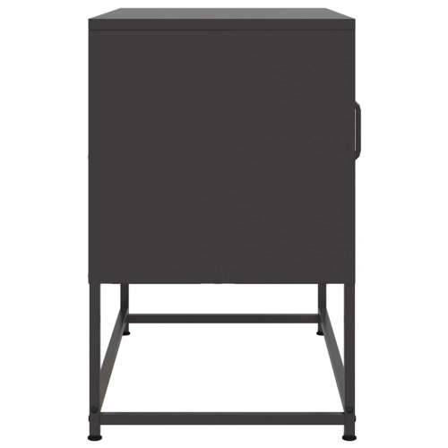 TV ormarić crni 68x39x60,5 cm čelični - Crna 1 Cijena