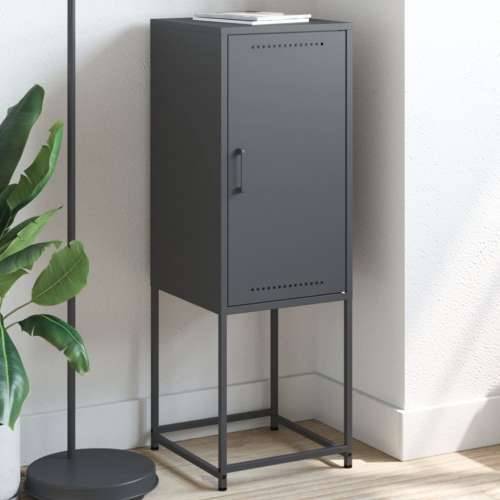 Visoka komoda antracit 36x39x107 cm čelična Antracit 1 Cijena