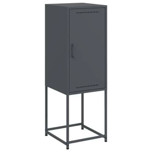 Visoka komoda antracit 36x39x107 cm čelična Antracit 1 Cijena