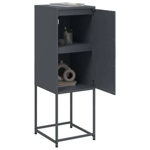 Visoka komoda antracit 36x39x107 cm čelična Antracit 1 Cijena