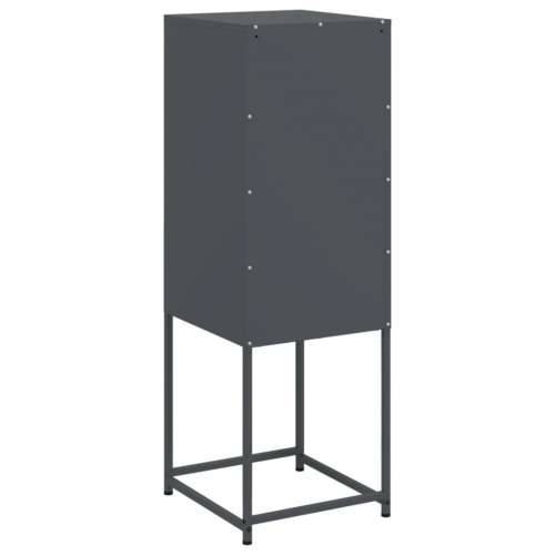 Visoka komoda antracit 36x39x107 cm čelična Antracit 1 Cijena