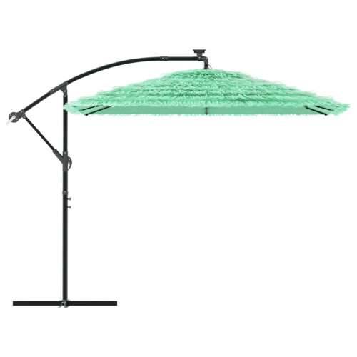 Vrtni suncobran s drvenim stupom zeleni 269x269x235 cm - Zelena 269 x 269 x 235 cm 1 Cijena