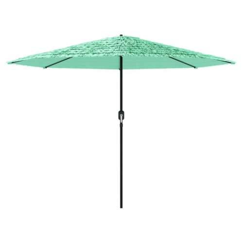 Vrtni suncobran s čeličnom šipkom zeleni 324x324x247 cm - Zelena 324 x 324 x 247 cm 1 Cijena